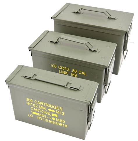 metal ammo box ebay|military containers steel ammo.